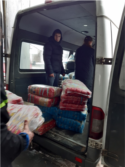 Hilfe in der Ukraine Lebensmittel